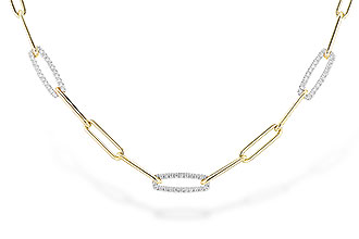 K292-27991: NECKLACE .75 TW (17 INCHES)